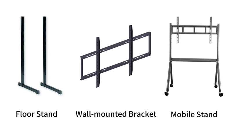 Làm thế nào để chọn giá đỡ màn hình tương tác phù hợp? Phân tích ba loại khán đài